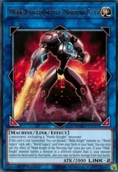 Mekk-Knight of the Morning Star MAGO-EN137 Yu-Gi-Oh card from Maximum Gold