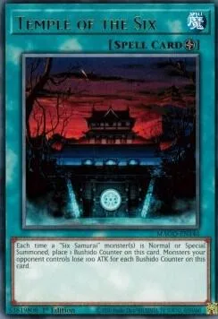 Temple of the Six MAGO-EN146 Yu-Gi-Oh card from Maximum Gold
