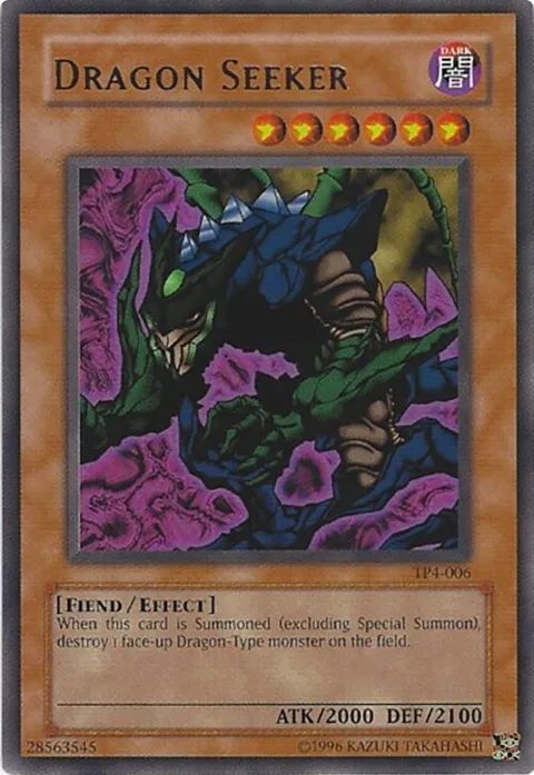 Dragon Seeker TP4-006 Yu-Gi-Oh card from Tournament Pack 4