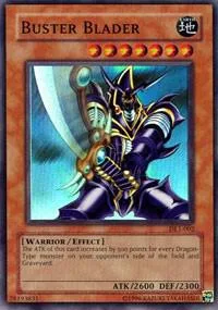 Buster Blader DL1-002 Yu-Gi-Oh card from Duelist League Promo