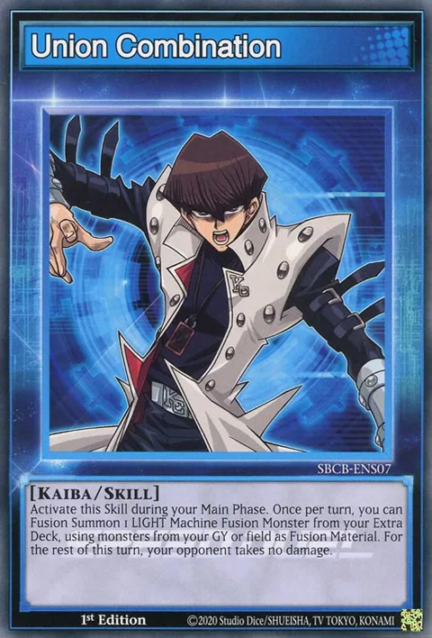 Union Combination SBCB-ENS07 Yu-Gi-Oh card from Speed Duel: Battle City Box