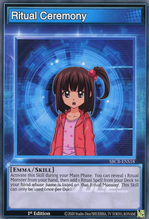 Ritual Ceremony SBCB-ENS18 Yu-Gi-Oh card from Speed Duel: Battle City Box