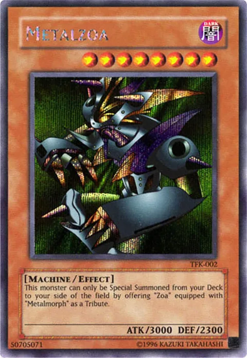 Metalzoa TFK-002 Yu-Gi-Oh card from The Falsebound Kingdom