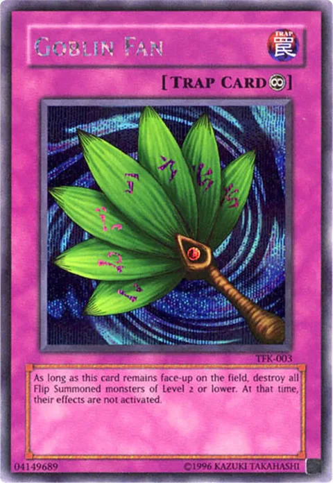 Goblin Fan TFK-003 Yu-Gi-Oh card from The Falsebound Kingdom