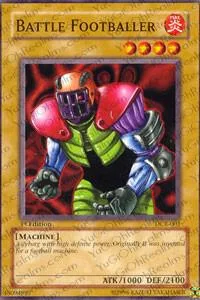 Battle Footballer DCR-001 1st Edition Yu-Gi-Oh card from Dark Crisis