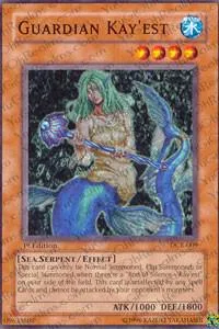 Guardian Kay'est DCR-009 1st Edition Yu-Gi-Oh card from Dark Crisis