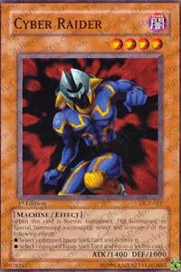 Cyber Raider DCR-011 Unlimited Yu-Gi-Oh card from Dark Crisis