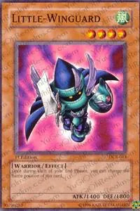 Little-Winguard DCR-013 Unlimited Yu-Gi-Oh card from Dark Crisis