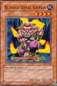 Blindly Loyal Goblin DCR-022 Yu-Gi-Oh card from Dark Crisis