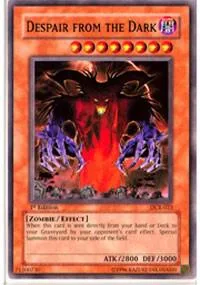 Despair from the Dark DCR-023 1st Edition Yu-Gi-Oh card from Dark Crisis