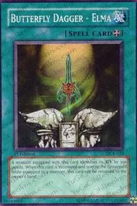 Butterfly Dagger - Elma DCR-032 1st Edition Yu-Gi-Oh card from Dark Crisis