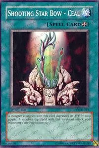 Shooting Star Bow - Ceal DCR-033 1st Edition Yu-Gi-Oh card from Dark Crisis