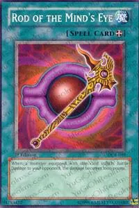 Rod of the Mind's Eye DCR-039 Unlimited Yu-Gi-Oh card from Dark Crisis
