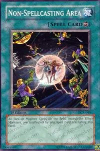 Non-Spellcasting Area DCR-043 1st Edition Yu-Gi-Oh card from Dark Crisis