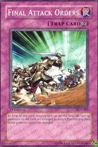 Final Attack Orders DCR-045 Unlimited Yu-Gi-Oh card from Dark Crisis