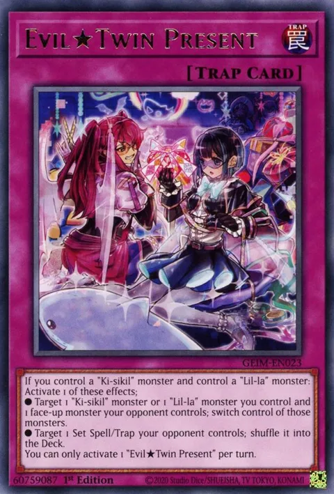 Evil Twin Present GEIM-EN023 Yu-Gi-Oh card from Genesis Impact