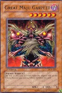 Great Maju Garzett DCR-063 1st Edition Yu-Gi-Oh card from Dark Crisis