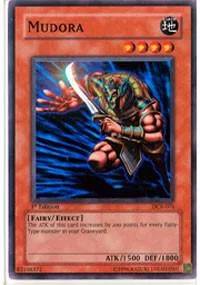Mudora DCR-076 Unlimited Yu-Gi-Oh card from Dark Crisis