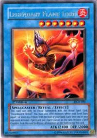 Legendary Flame Lord DCR-081 Unlimited Yu-Gi-Oh card from Dark Crisis