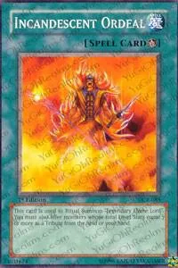 Incandescent Ordeal DCR-085 Yu-Gi-Oh card from Dark Crisis
