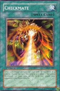 Checkmate DCR-089 Yu-Gi-Oh card from Dark Crisis