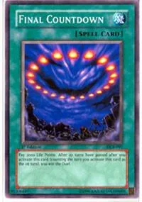 Final Countdown DCR-091 1st Edition Yu-Gi-Oh card from Dark Crisis