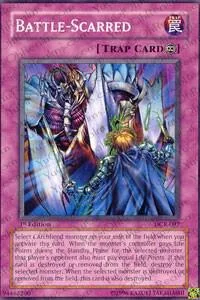 Battle-Scarred DCR-097 1st Edition Yu-Gi-Oh card from Dark Crisis