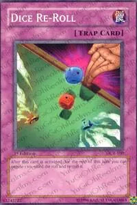 Dice Re-Roll DCR-100 1st Edition Yu-Gi-Oh card from Dark Crisis
