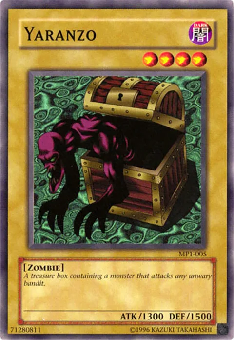 Yaranzo MP1-005 Yu-Gi-Oh card from McDonald's Promo