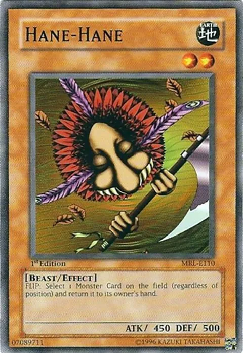 Hane-Hane MRL-E110 Yu-Gi-Oh card from Magic Ruler