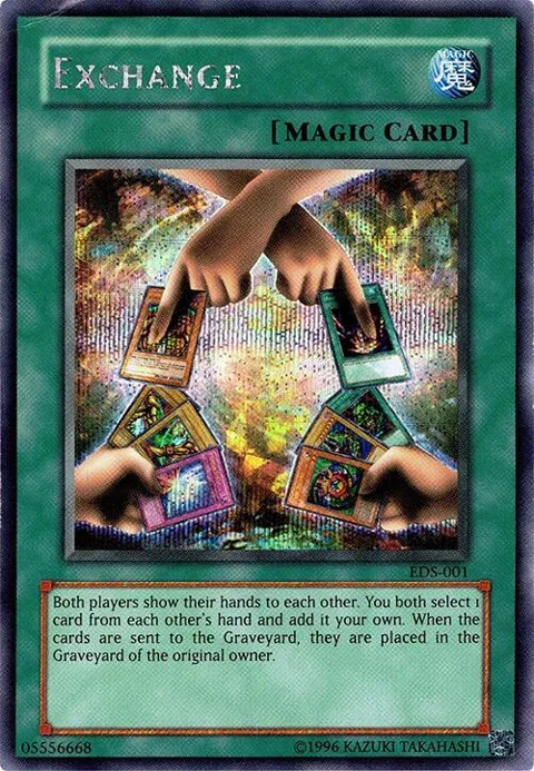 Exchange EDS-001 Yu-Gi-Oh card from Eternal Duelist Soul