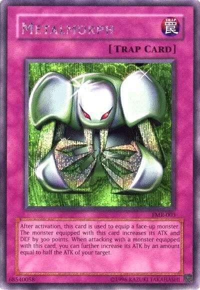 Metalmorph Forbidden Memories FMR-003 Yu-Gi-Oh card from Yu-Gi-Oh! Video Game Promotional Cards