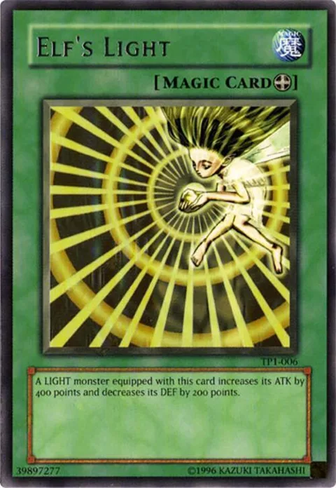 Elf's Light TP1-006 Yu-Gi-Oh card from Tournament Pack 1