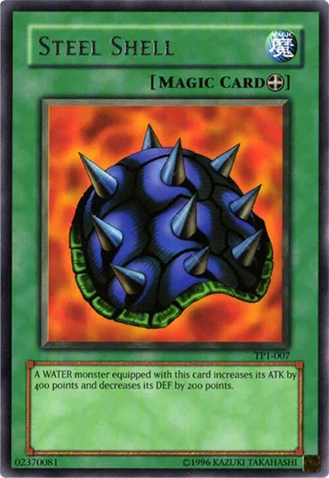 Steel Shell TP1-007 Yu-Gi-Oh card from Tournament Pack 1