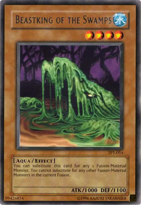 Beastking of the Swamps TP1-014 Yu-Gi-Oh card from Tournament Pack 1