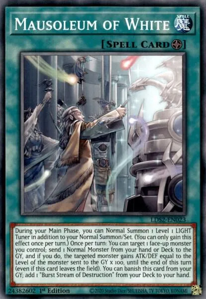 Mausoleum of White LDS2-EN023 Yu-Gi-Oh card from Legendary Duelists: Season 2
