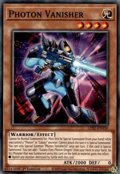 Photon Vanisher LDS2-EN050 Yu-Gi-Oh card from Legendary Duelists: Season 2