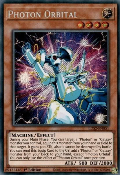 Photon Orbital LDS2-EN051 Yu-Gi-Oh card from Legendary Duelists: Season 2