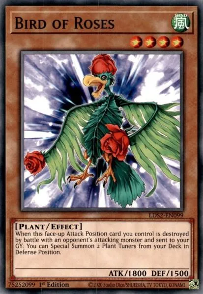 Bird of Roses LDS2-EN099 Yu-Gi-Oh card from Legendary Duelists: Season 2