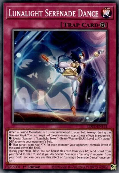 Lunalight Serenade Dance LDS2-EN131 Yu-Gi-Oh card from Legendary Duelists: Season 2