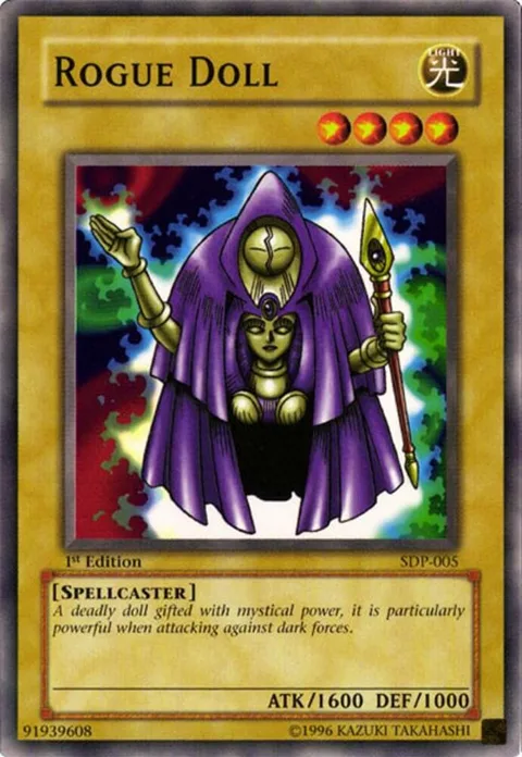 Rogue Doll SDP-005 Unlimited Yu-Gi-Oh card from Starter Deck: Pegasus