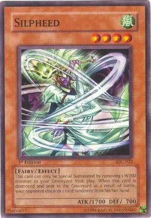 Silpheed IOC-022 Unlimited Yu-Gi-Oh card from Invasion of Chaos