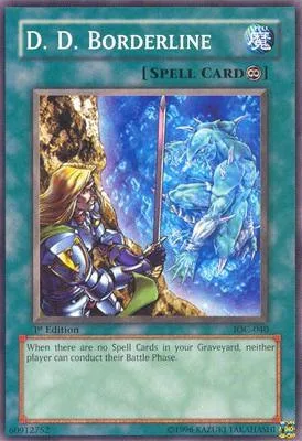 D.D. Borderline IOC-040 Yu-Gi-Oh card from Invasion of Chaos