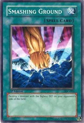Smashing Ground IOC-093 Unlimited Yu-Gi-Oh card from Invasion of Chaos
