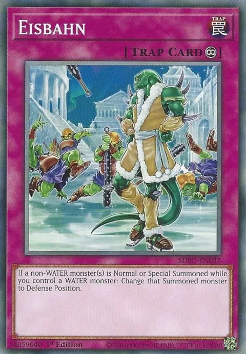 Eisbahn SDFC-EN037 Yu-Gi-Oh card from Structure Deck: Freezing Chains
