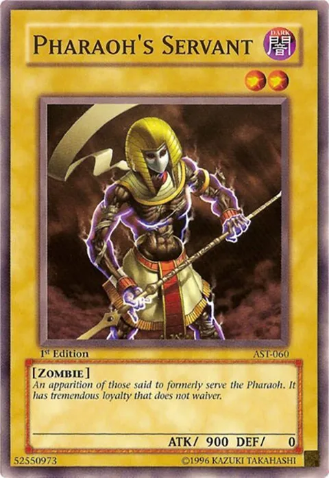Pharaoh's Servant AST-060 Unlimited Yu-Gi-Oh card from Ancient Sanctuary