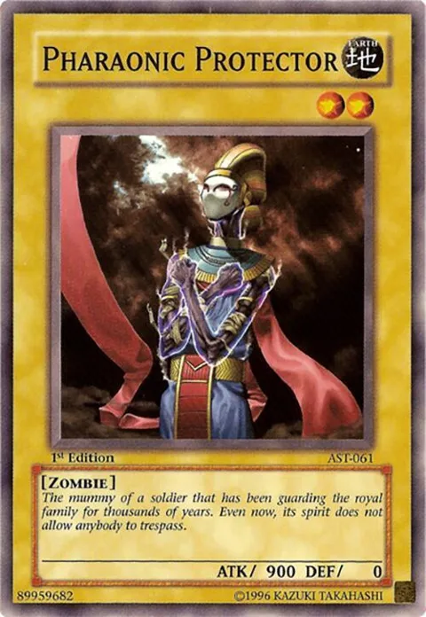 Pharaonic Protector AST-061 Yu-Gi-Oh card from Ancient Sanctuary