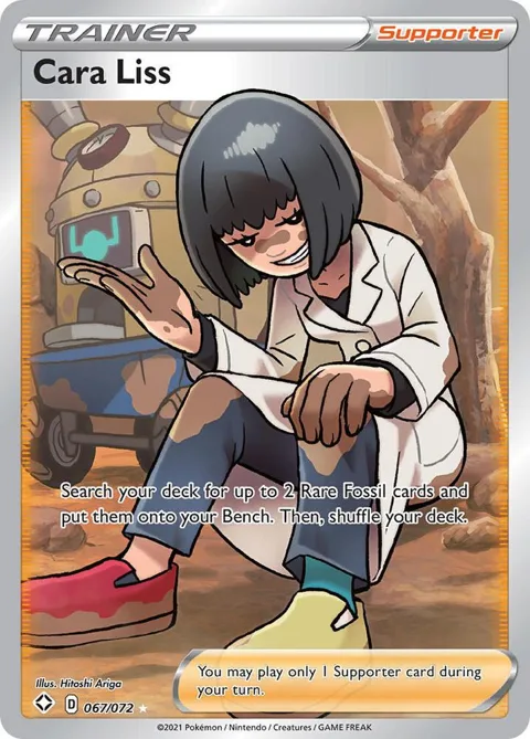 Cara Liss Full Art #067/072 Holofoil Pokémon card from Shining Fates