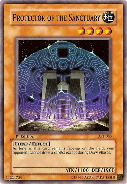 Protector of the Sanctuary AST-065 Yu-Gi-Oh card from Ancient Sanctuary