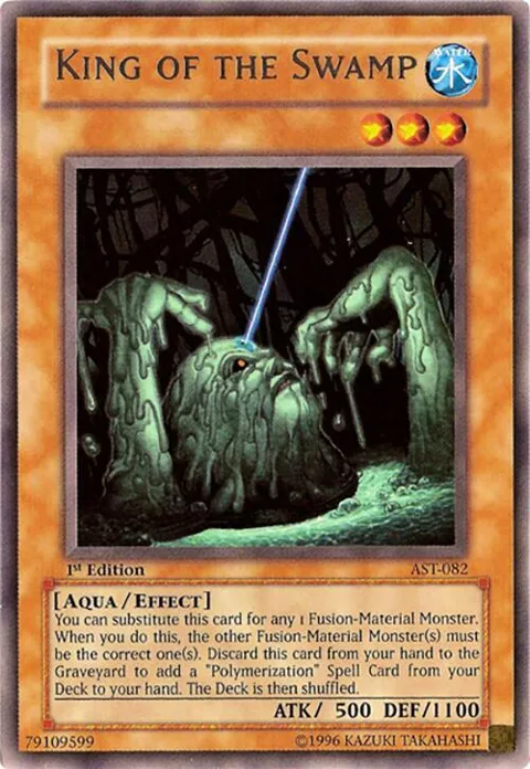 King of the Swamp AST-082 Unlimited Yu-Gi-Oh card from Ancient Sanctuary